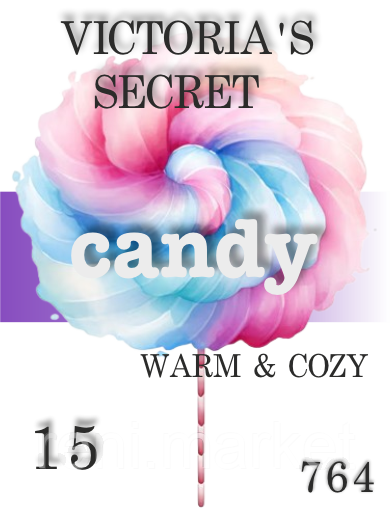 Парфумерна олія (764) версія аромату Victoria's Secret Warm & Cozy — 15 мл композит у ролоні