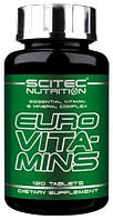 Euro Vita-Mins Scitec Nutrition, 120 таблеток