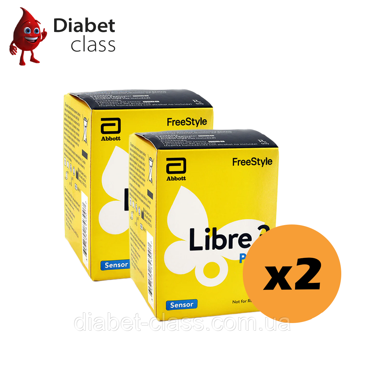 Сенсор FreeStyle Libre 3 Plus (Фристайл Либре 3 Плюс) 2 уп.