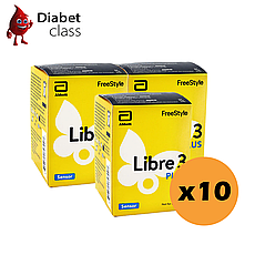 Сенсор FreeStyle Libre 3 Plus (Фристайл Либре 3 Плюс) 10 уп.