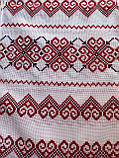 Рушник вишитий "Орнамент" на панамі ручної роботи 196*33 см., фото 4