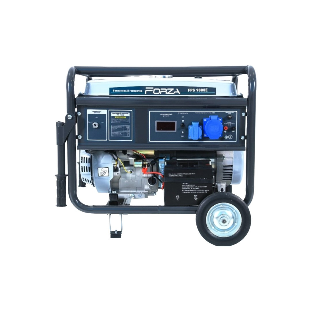 Бензиновий генератор FPG 9800TE трифазний 7.0/7.5 кВт з електрозапуском ТМ "Forza" (460 см³), фото 1