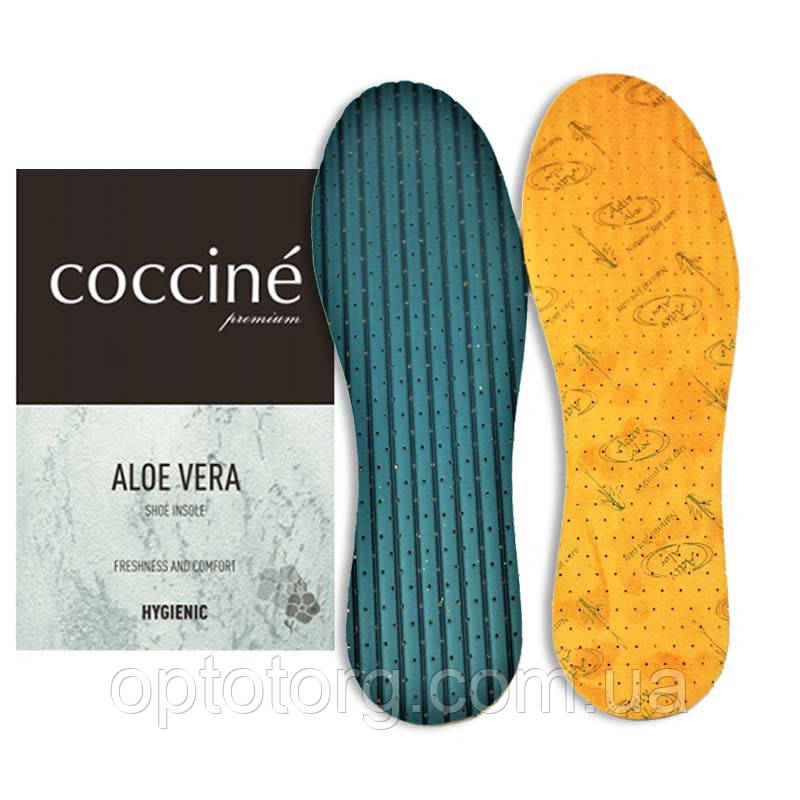 Устілка з Алое Вера на латексі обрізна Coccine