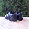 Жіночі термо кросівки Reebok Classic Leather Black Чорні Рібок Класік Лезер шкіра на флісі єврозима, фото 9