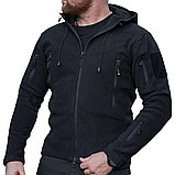 Флісовая кофта з капюшоном Call Dragon чорна, фото 3