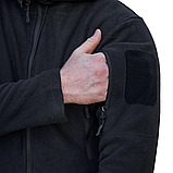 Флісовая кофта з капюшоном Call Dragon чорна, фото 4