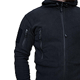Флісовая кофта з капюшоном Call Dragon чорна, фото 8