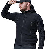 Флісовая кофта з капюшоном Call Dragon чорна, фото 9