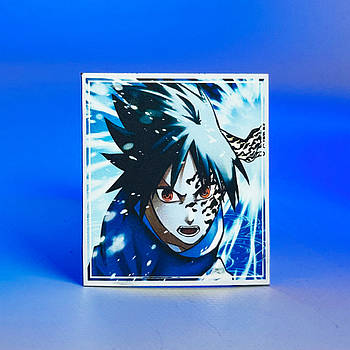 Магніт вініловий - Naruto - Sasuke Uchiha