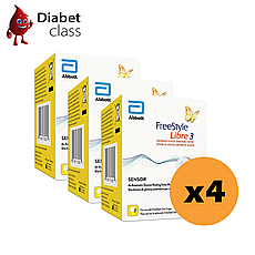 Сенсор FreeStyle Libre 3 (Фристайл Либре 3) 4 уп.