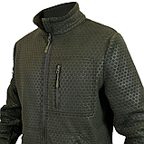 Флісова кофта Militex Windblock Press Sots олива, фото 4