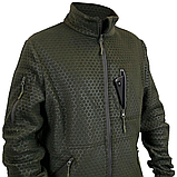 Флісова кофта Militex Windblock Press Sots олива, фото 3