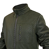 Флісова кофта Militex Windblock Press Sots олива, фото 6