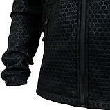 Флісова кофта Militex Windblock Press Sots чорна, фото 5