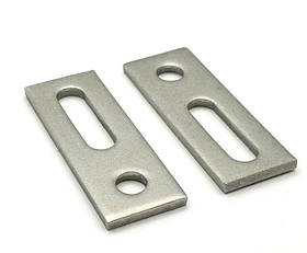 Пластина перехідна для сонячних панелей нержавійка M10/82x30