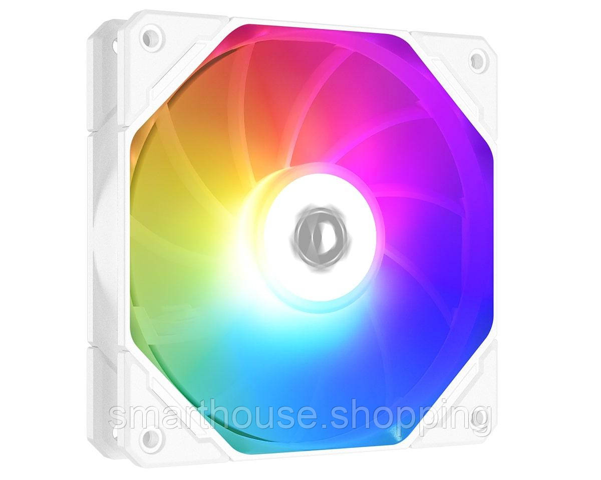 Вентилятор ID-Cooling TF-12025-Pro ARGB Reverse White, фото 1