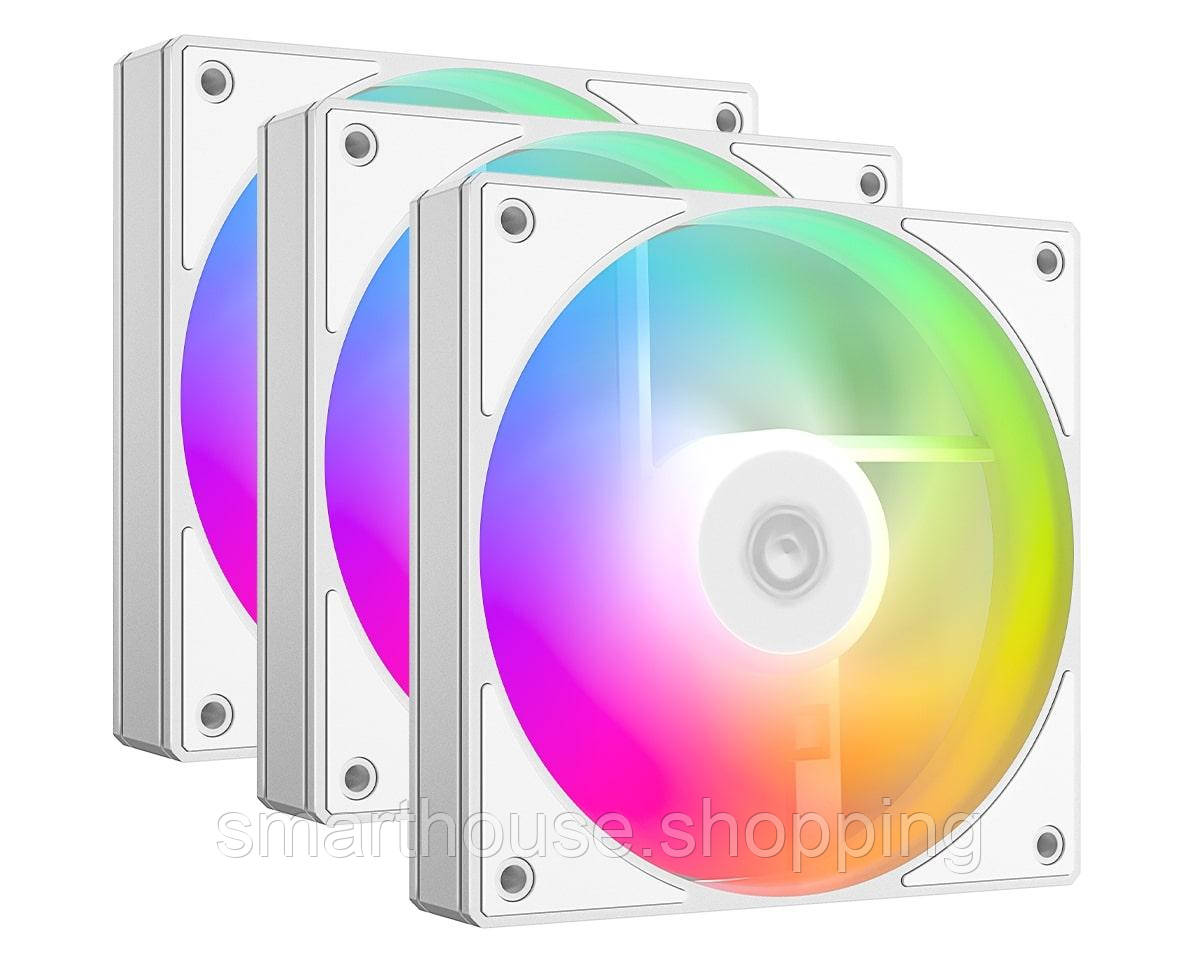 Вентилятор ID-Cooling AS-120-ARGB-W Trio, фото 1
