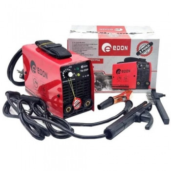 Потужний зварювальний апарат (зварка) Edon TB-250P : 3 кВт, 10 - 300 А, 1.6-3.2 мм електрод, для дому