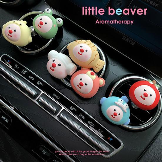 Автомобільний ароматизатор кліпса у вентиляційну решітку Little beaver Vent Clip AND 1038 Jw, фото 1
