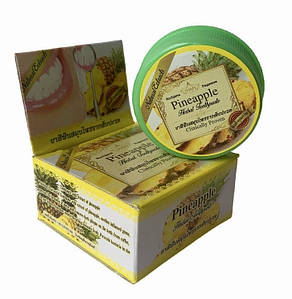 Відбілююча зубна паста Ананас Rochjana (Роджана) Таїланд - 30 грамів.