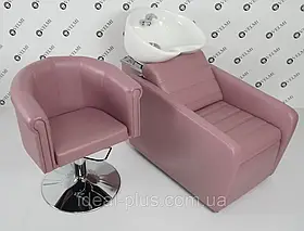 Меблі для салонів краси комплект перукарських меблів Reflection (мийка та перукарське крісло)