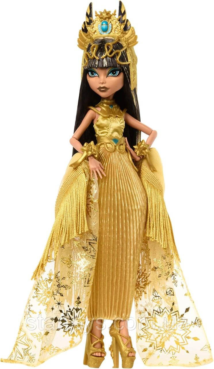 Коллекционная Монстер Хай Клео де Нил Зимние каникулы Monster High Howliday Winter Edition Cleo De Nile HXJ00