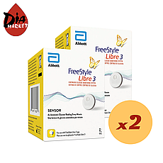 Сенсор FreeStyle Libre 3 (Фристайл Либре 3) 2 уп.