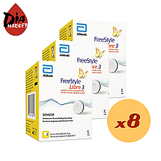 Сенсор FreeStyle Libre 3 (Фристайл Либре 3) 8 уп.