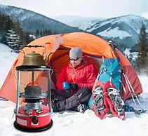 Нагрівач гасовий туристичний 4,6 л. ALP-229 на 18 кв. м, фото 5