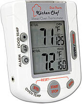 TFA Kitchen Chef Duo Therm 14.1503 | Цифровий термометр для барбекю, грилю та духовки зі щупом, фото 3