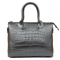 Сумка Женская кожа 1560-1 bright gray.Купити жіночі сумки із натуральної шкіри balisa.com.ua, фото 4