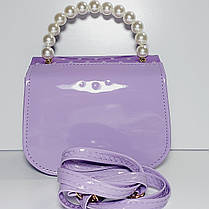 Дитяча лакова сумочка, фото 2