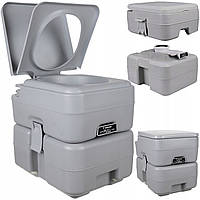 Біотуалет переносний туристичний Trizand 20 л модульний з баком для води та змивним механізмом (24498)