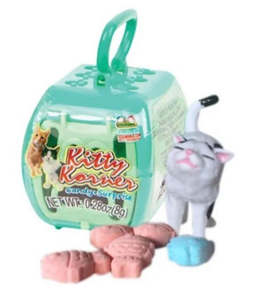 Іграшка з цукерками Kidsmania Kitty Korner with Candy 8г