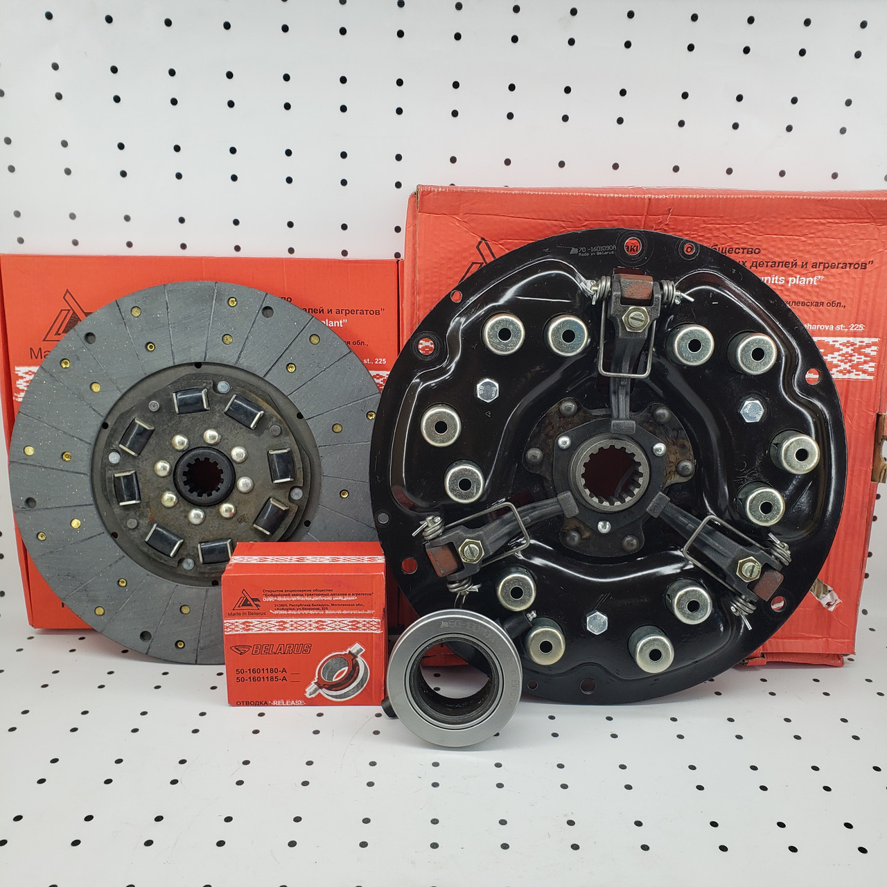 Комплект зчеплення МТЗ-80, МТЗ-82 (пр-ва Білорусь БЗТДІА) стар.обр, фото 1