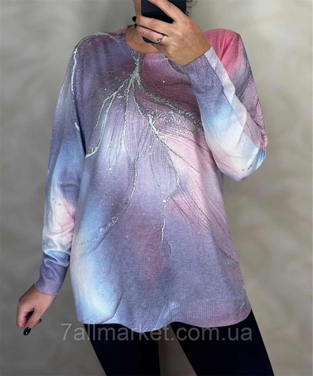 Кофта жіноча, молодіжна напівбатал розмір 48-54 (5 кв) "PULSE" недорого від прямого постачальника