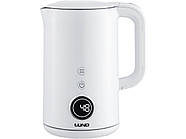 Електрочайник з термостатом з нержавіючої сталі, білий LUND 1,7 л, 2200 Вт, живл від мережі 230 В