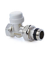 Термостатичний радіаторний клапан KOER KR.923-Gi прямий 1/2" з американкою