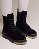 Черевики високі зимові Lola Andy 8855 36 чорні замша шерсть, фото 6
