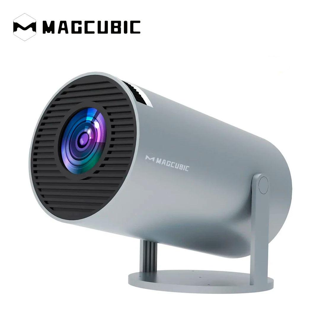 Проектор Magcubic HY300 Pro Grey 4K, домашній кінотеатр magcubik, фото 1