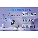 Проектор Magcubic HY300 Pro Grey 4K, домашній кінотеатр magcubik, фото 2