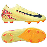 Дитячі футбольні бутси Nike Air Zoom Mercurial Vapor 16 Pro x Mbappe FG Junior HF5450-800, Жовтий, Розмір