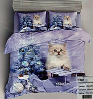 Фланелевое постельное белье евро размер новогоднее