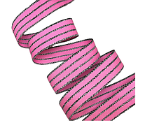 Декоративна стрічка 25 мм, колір-рожевий, метр, Рожевий