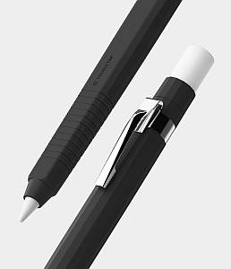 Чохол Ringke Silicone Drafting Pencil case для Apple Pencil 2 / Apple Pencil Pro Black (SDH86101RS)