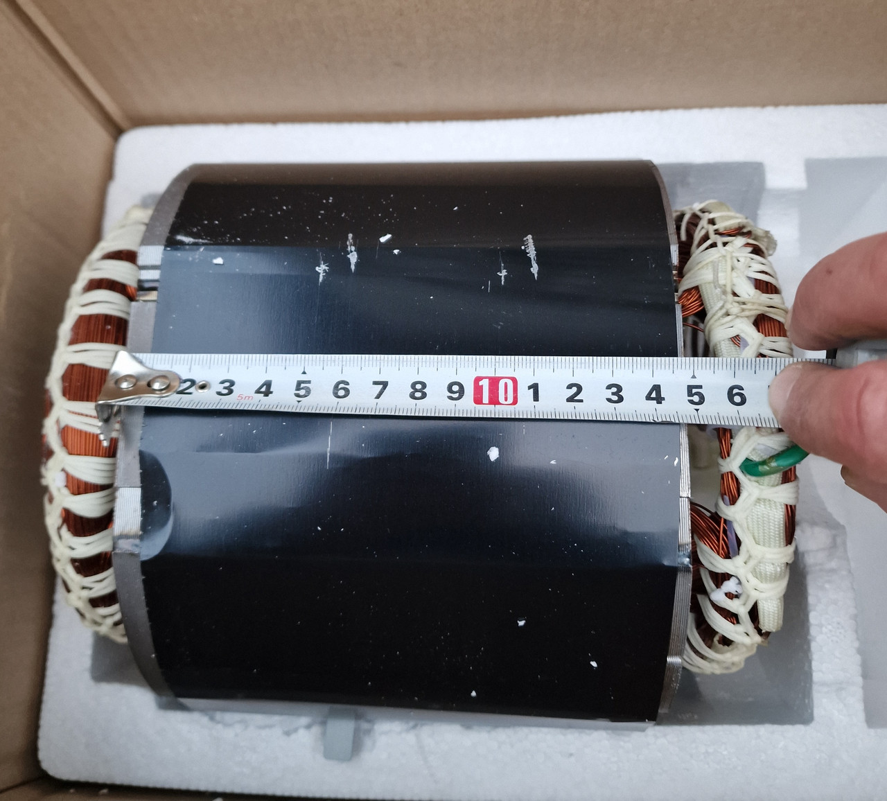 Статор генератор 6квт Lзаліза 150мм/d заліза 190/d внутрішній 120 медь однофазный, фото 1