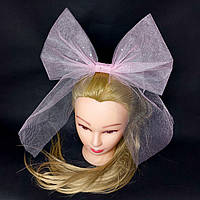 Великий бант із вуаллю. Бант на обідку