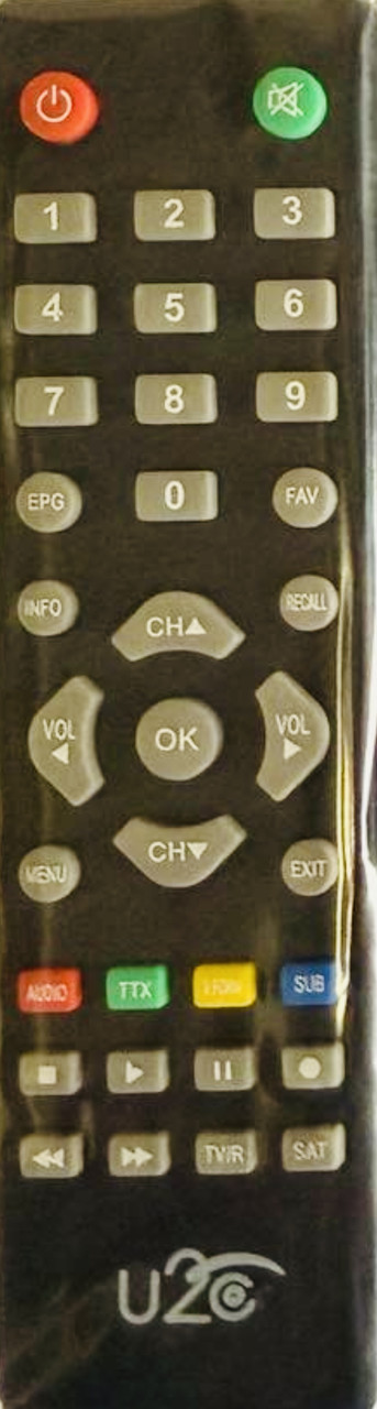 Пульт для cпутникового тюнера U2C B6 FULL HD (tv/r, sat)