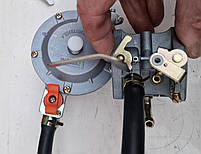 Карбюратор MZ 175/EF-2700/2600 кріплення 49 мм. дифузор 20 мм з газовим редуктором генератор 4 т, мотоблок, фото 4