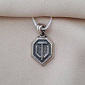 Срібний кулон "Світ танків" (World of Tanks, WOT)